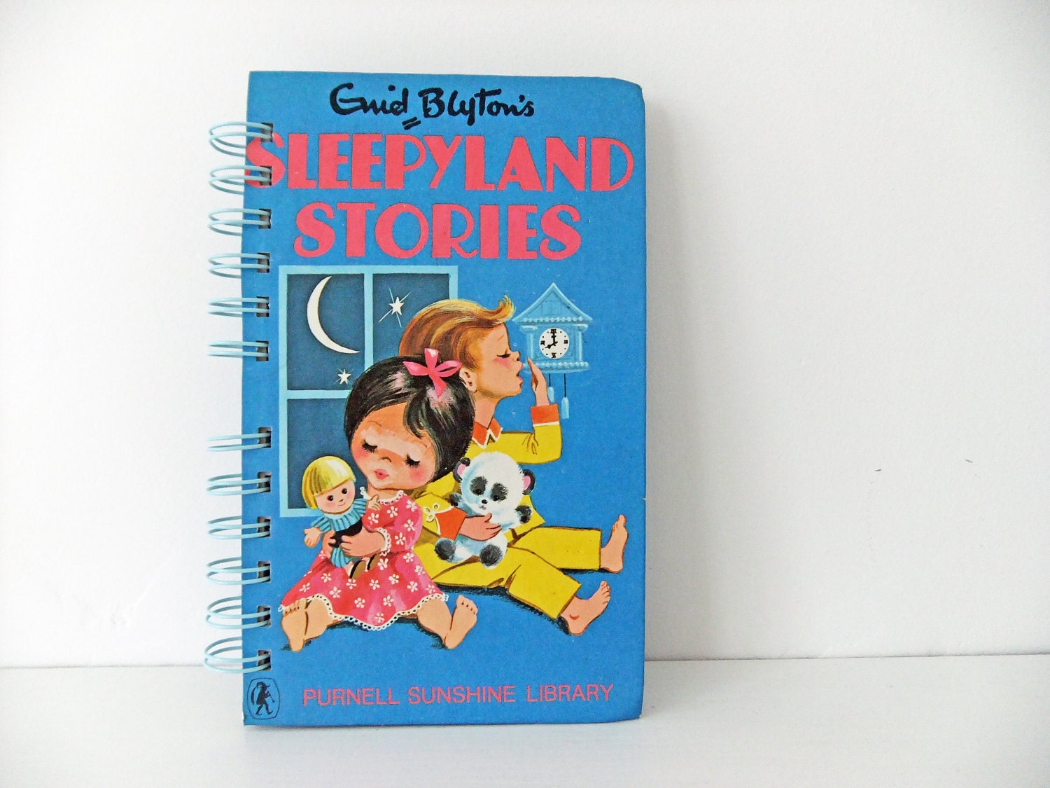 Enid Blyton notebook - upcycled notebook - recycled journal - eco friendly notebook - handmade journal