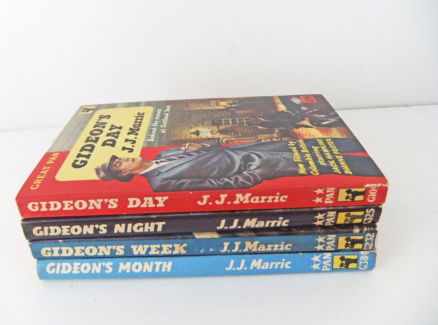 Father's day Gift - Vintage crime instant collection, Gideons Day, Gideons Night,  Gideons Week, Gideons Month by JJ Marric (John Creasey)