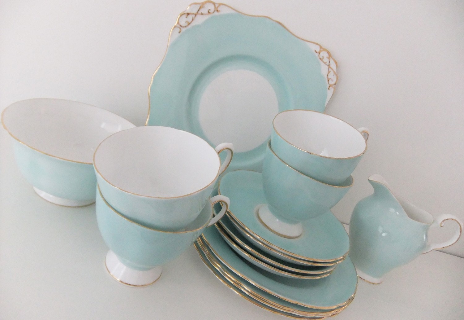 vintage tuscan bone china tea set shabby chic by vintage tuscan bone china tea set shabby chic by