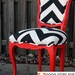 Custom Designed Louis XV Curved Back French Provincial Side Chair