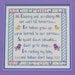 Rocking My Baby or Cleaning and Scrubbing - pdf Cross Stitch Saying by Lady Robins Nest