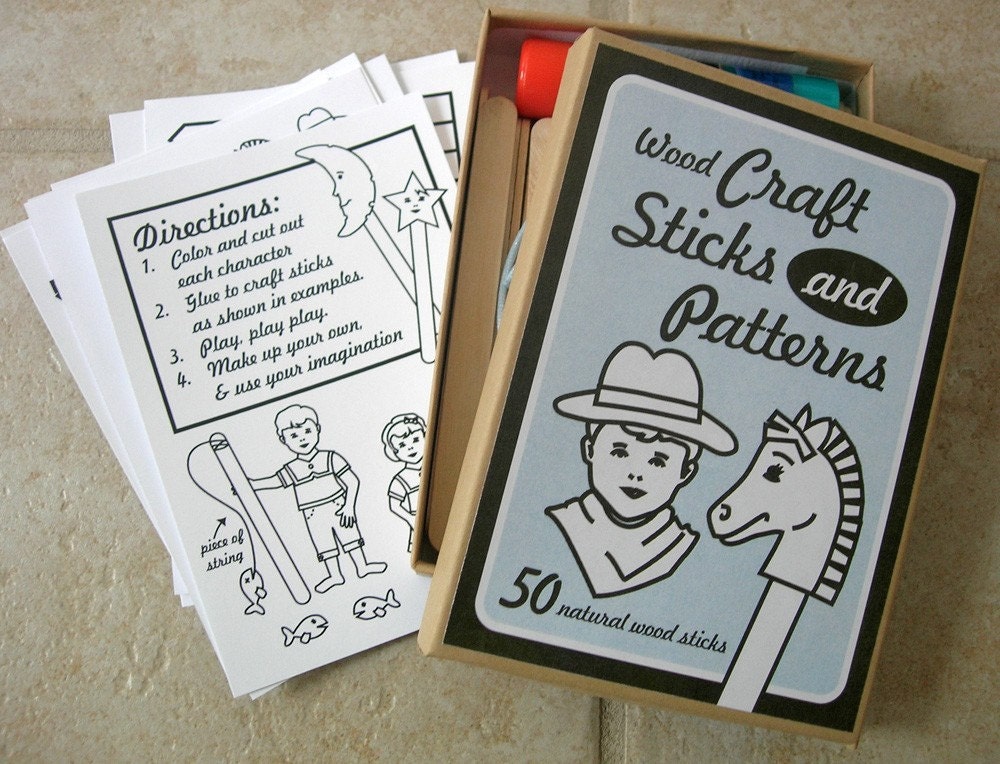 Craft Stick and Pattern Kit
