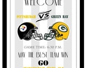 Printable 8"x 10" Welcome Sign - It's Official Collection - Customized Sports Theme Il_170x135