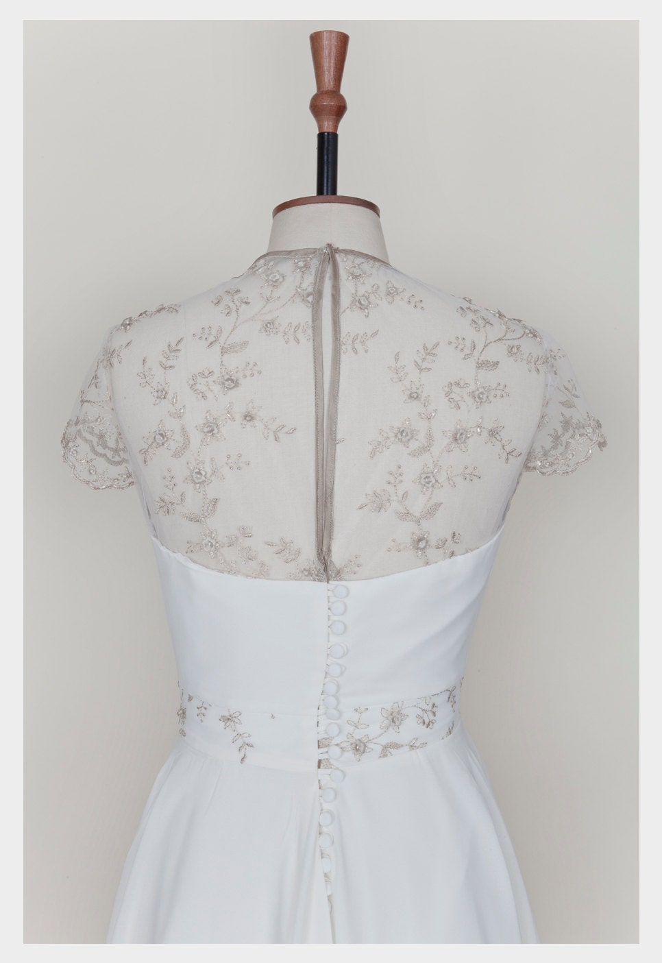 Lucille 1940's inspired Bridal Gown.