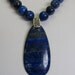 Gorgeous LAPIS Lazuli necklace with pendant