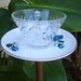 Tea Cup Birdfeeder Upcycled Yard Ornament