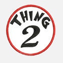 Thing Numbers 0-9...Embroidery Applique Design...Two sizes for multiple hoops...Item1329.