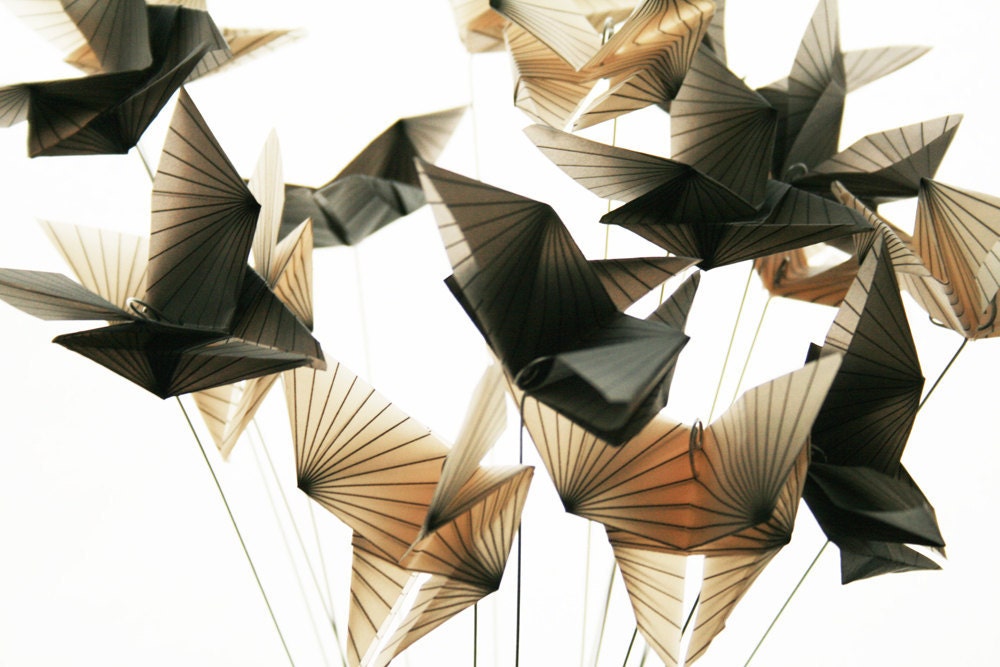 Geometric Butterflies Translucent Origami