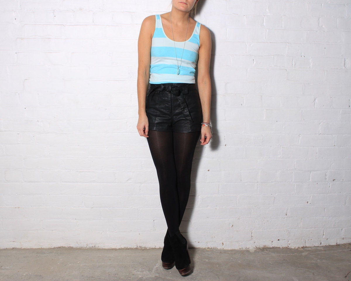SALE Striped Tank Top - Body Con, Tight - Extra small