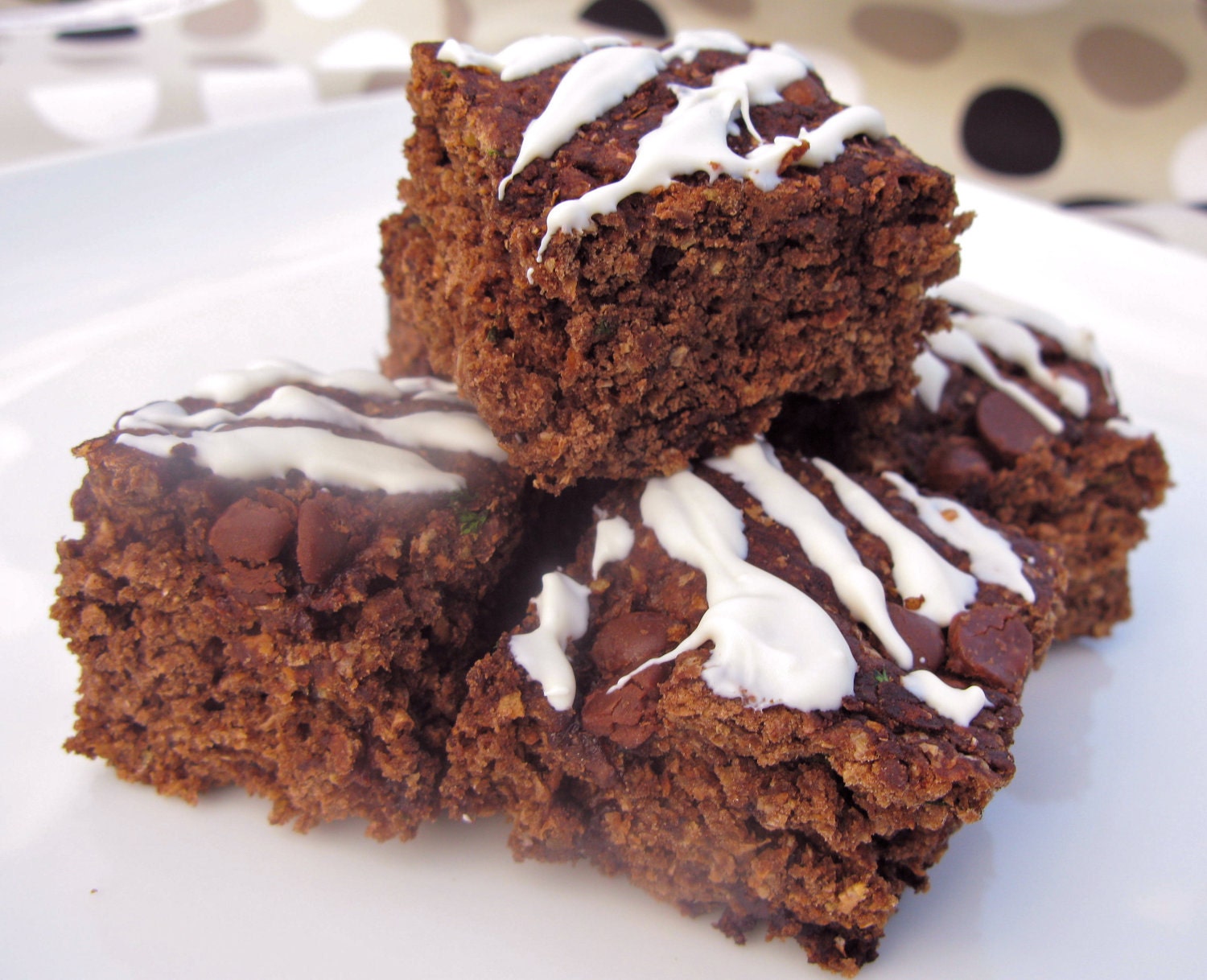 Barkers Brownies  Iced Carob Chip for Doggies