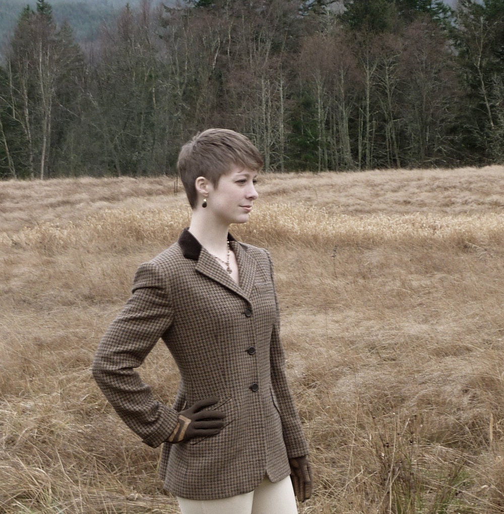 English Countryside Riding Jacket, Autumn