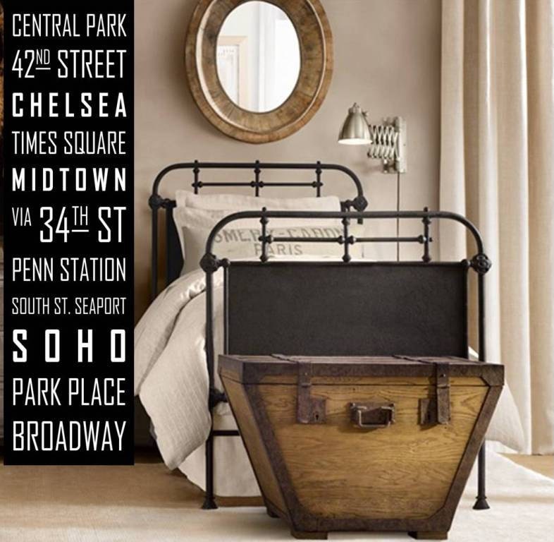 NYC New York City Subway Sign, Rollsign, Bus Blind, Tram Scroll Vintage Style Wall Art Canvas Huge - wordology