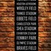 Subway Sign of Major League Baseball Stadiums, Ballpark, Great ooak Gift for any Man.  Bus Blind, Vintage Style  Styrene Art Print 12 x 36