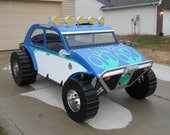 1969 VW Baja Bed Bug Custom Fantasy Themed Childrens Bed Twin