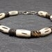 His Natural Bone Bracelet Free Shipping