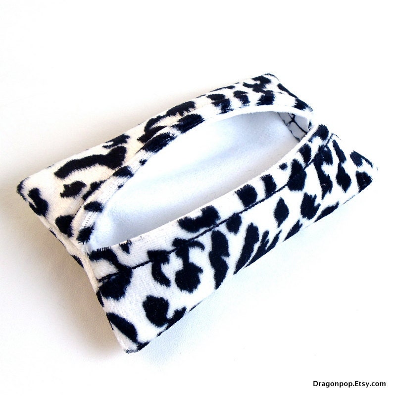 Tissue Cover Animal Print Fabric Tissue Case Gadget/ Phone Case Pocket Tissue Cozy
