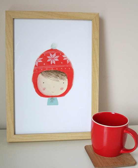 RED HAT - digital print