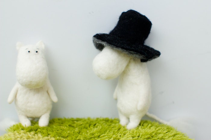 moominpappa and the wizard's hat