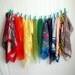 14 Vintage Rainbow Scarves