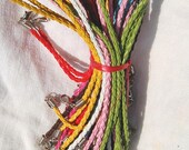 Braided Leather Bracelets