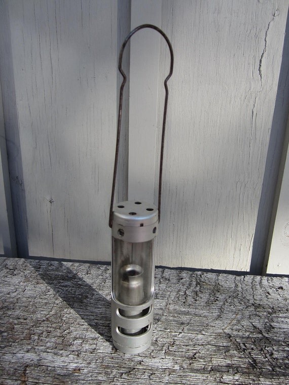 Vintage Retro Camping Light Lantern Candle tent by WestofChelsea