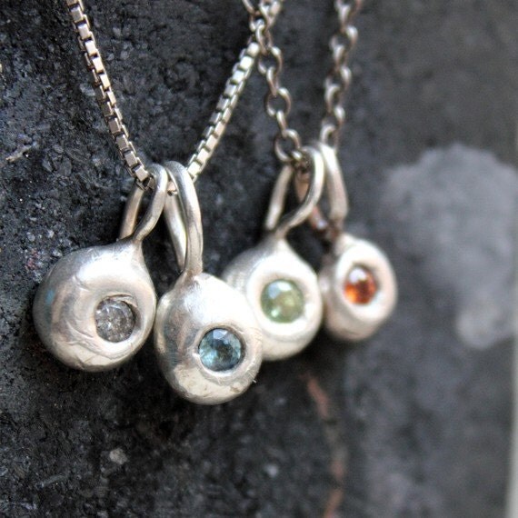 3mm Sapphire Necklaces - Buy Two get One free