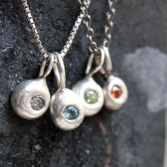 3mm Sapphire Necklaces - Buy Two get One free