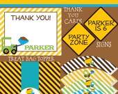 Construction Birthday Big Party Package - Boy DIY Printable Il_170x135