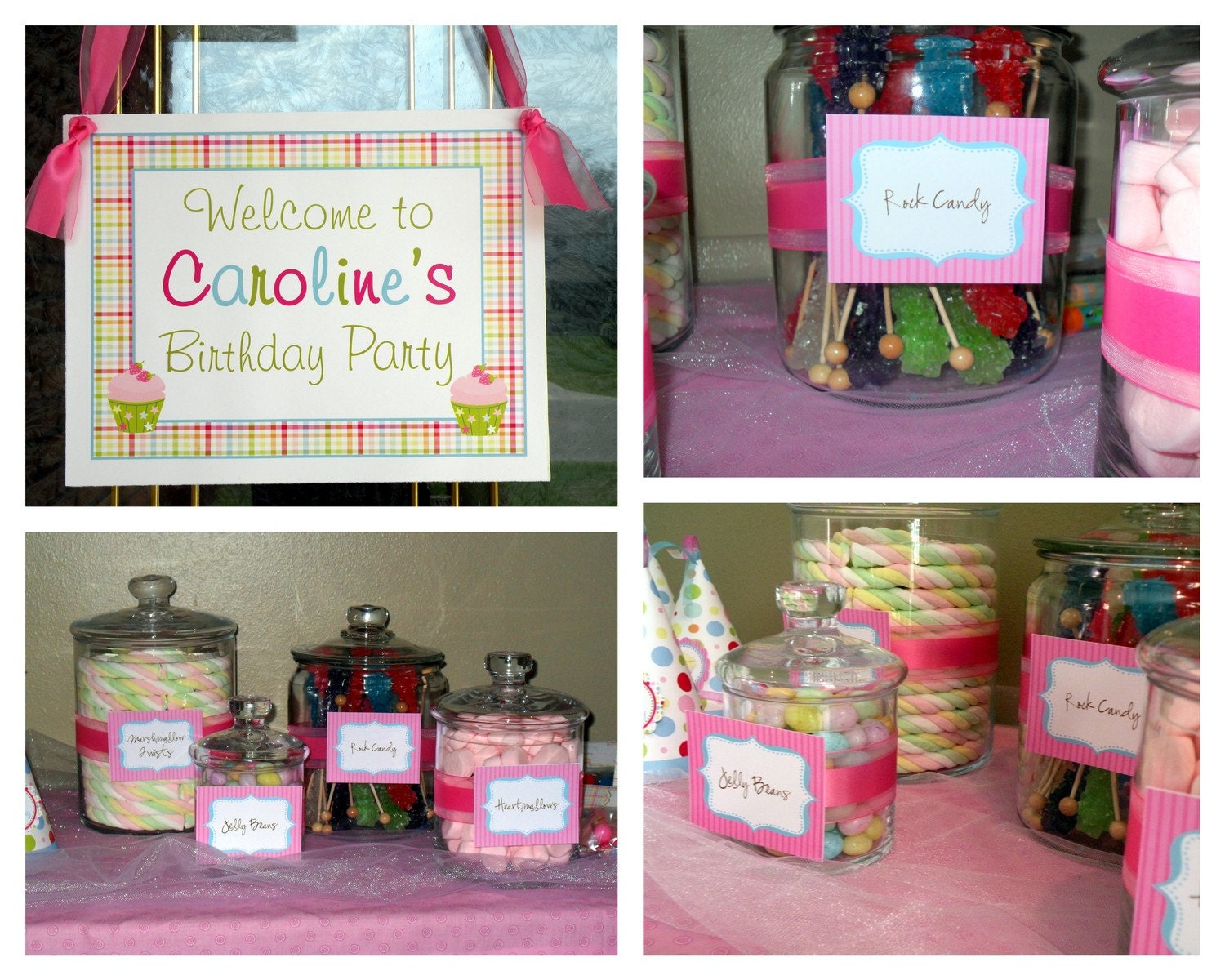 Cupcake Theme Essentials Birthday Party Package - Girl DIY Printable