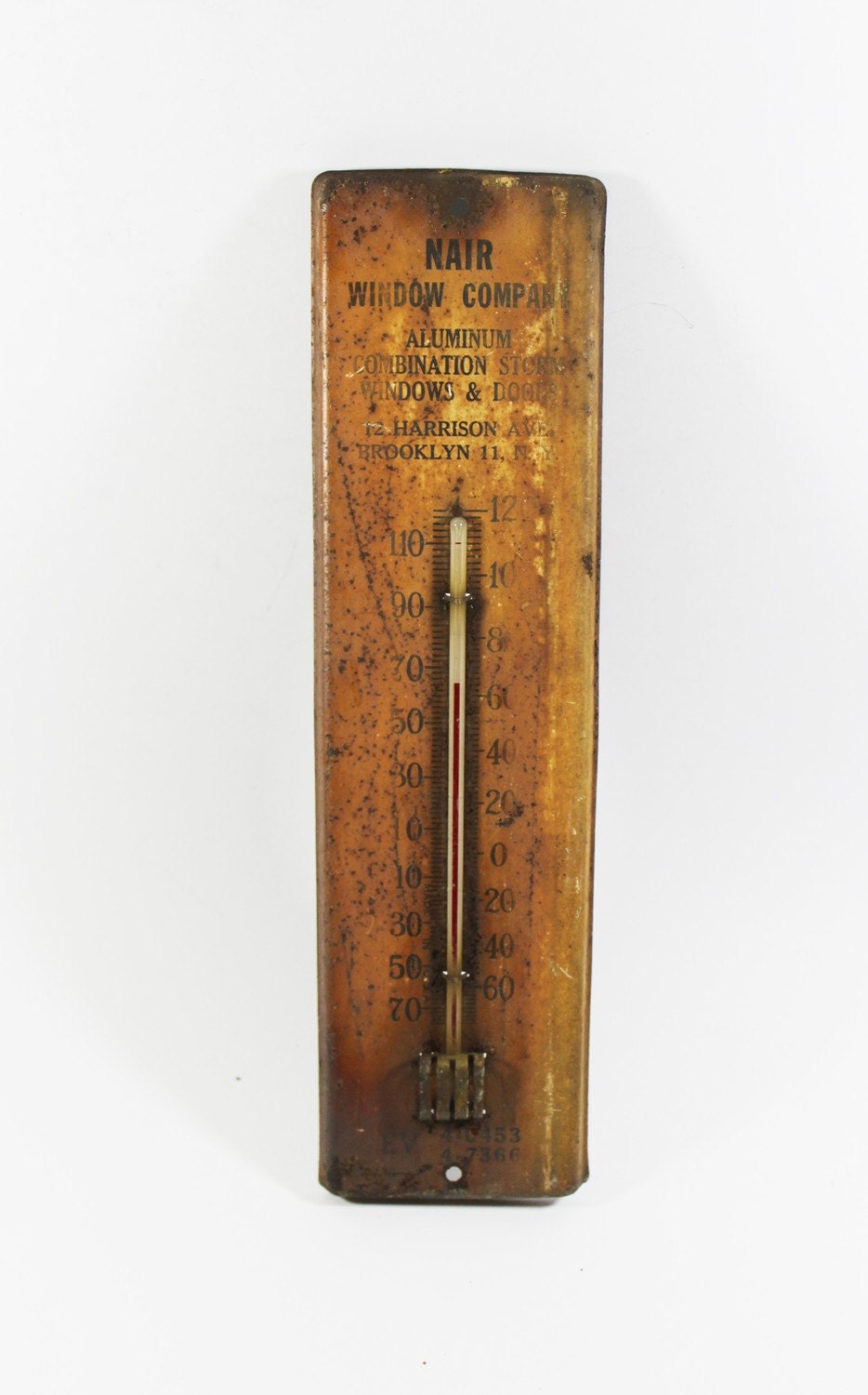 Rustic Advertisement Thermometer