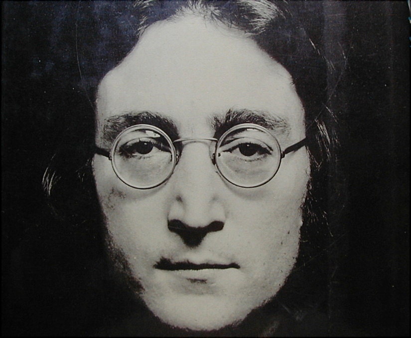 The Lives of John Lennon Book by Albert Goldman and Beatles Postcard - queenofsienna