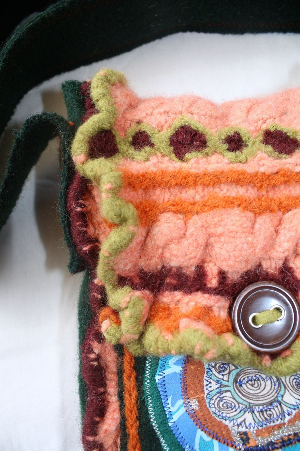 Repurposed kindle purse, reserved for TreeWhisper