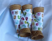 Little Birdies Ice Cream Cone Wrappers (set of 10)