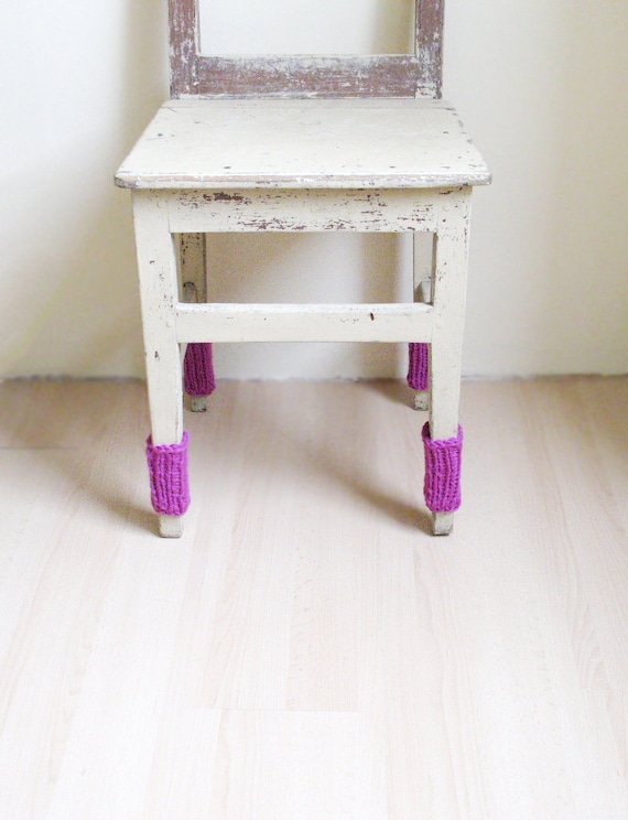 16 Pink Chair Socks Chair Cozy Chair Leg Warmers Handknit Pure New Wool freeshippingfrance team trade on