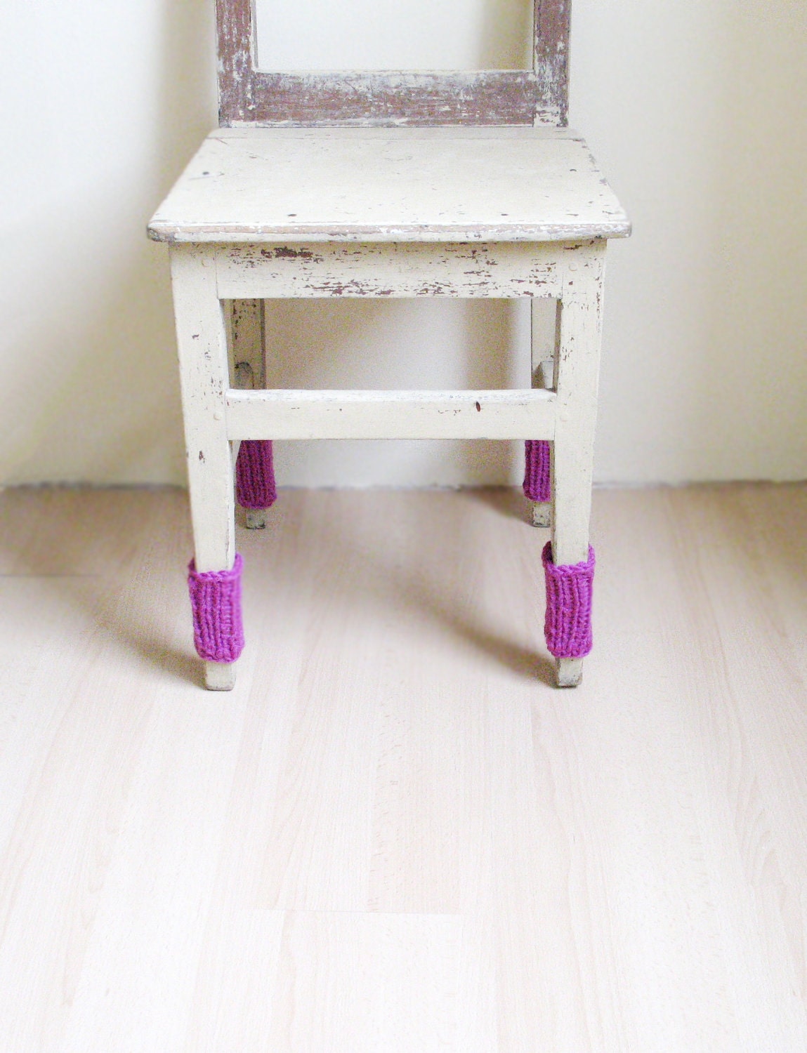 16 Pink Chair Socks Chair Cozy Chair Leg Warmers Handknit Pure New Wool freeshippingfrance team trade on