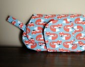 foxy phone clutch: sweet little padded perfection