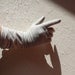 Vintage gloves, silk, light grey, vintage fashion accessories, french finds by ancienesthetique