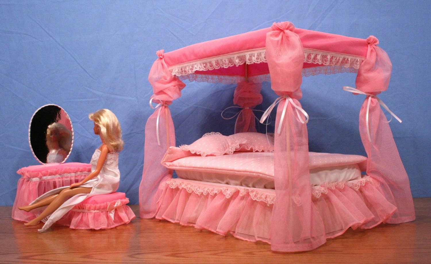 princess barbie bed