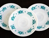 Tea Time saucers