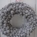 Sweet Gum Ball Wreath Winter White Wreath Hand Crafted Wreath All Year Wreath