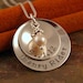 Hand Stamped Mommy Necklace - Sterling Silver Personalized Jewelry - Simplicity Double Family Cup