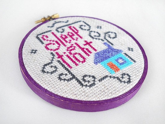 Sleep Tight Cross Stitch