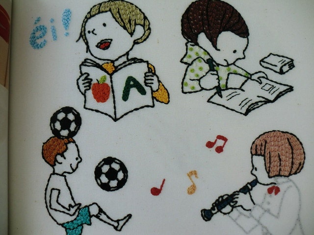 Kawaii point EMBROIDERY Japanese craft book