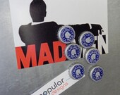 6 Pack Rolling Rock Beer Bottle Cap Magnets