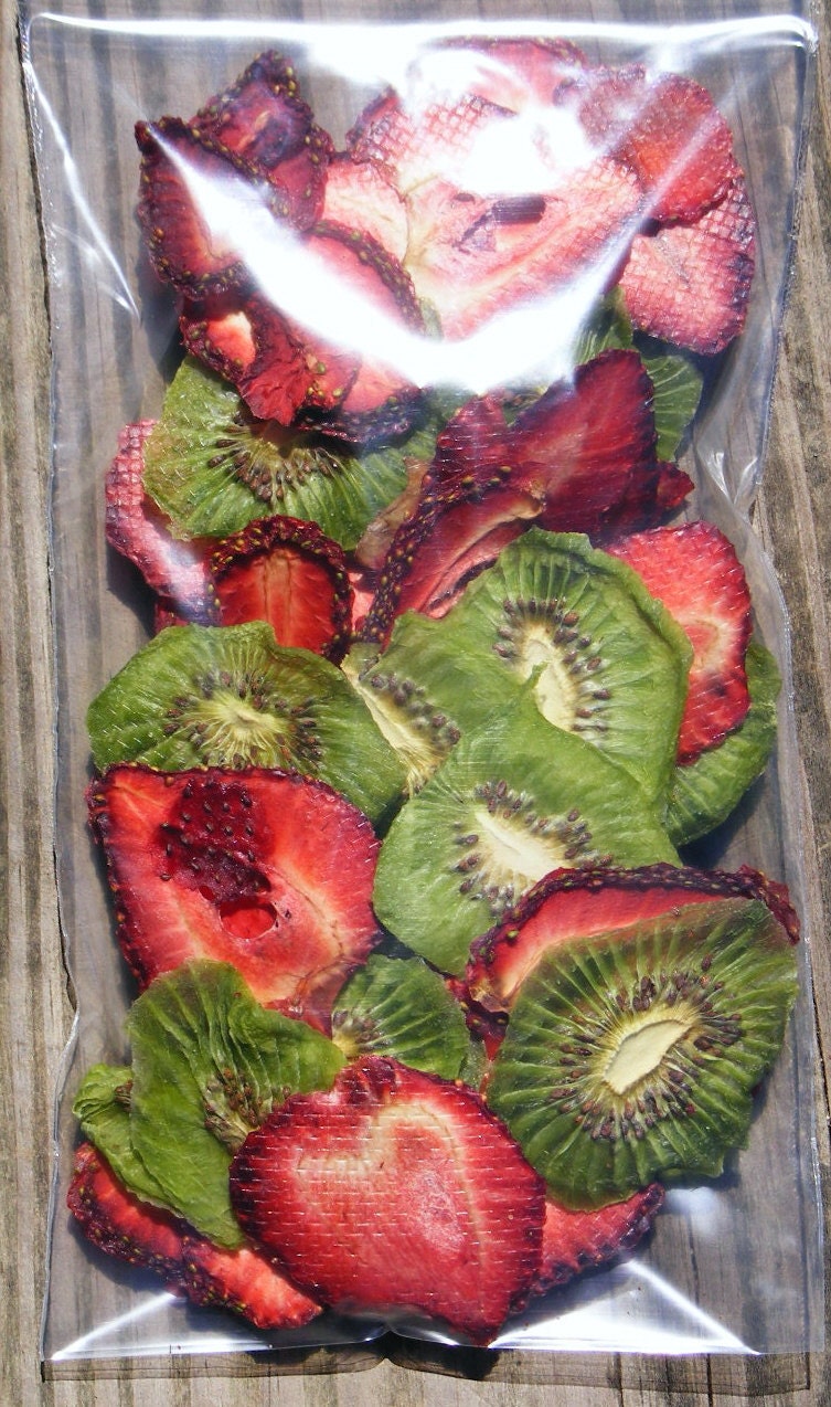 Dehydrated Strawberry & Kiwi Slices