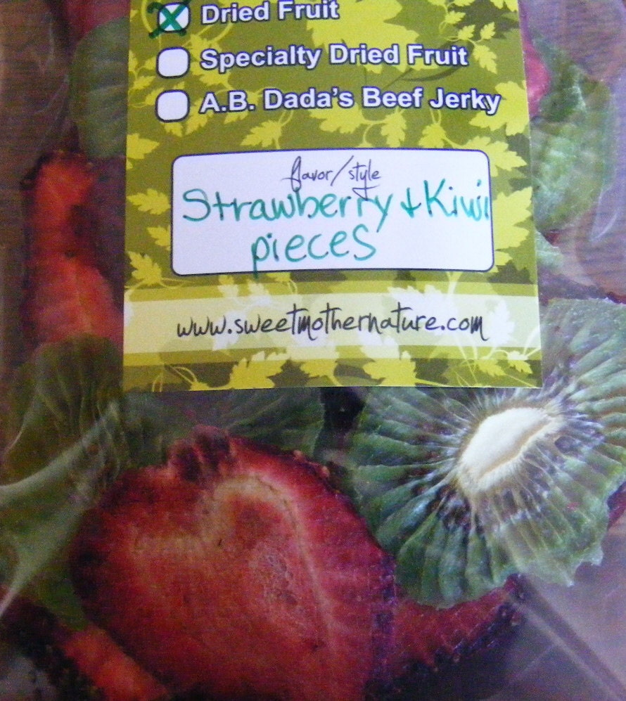 Dehydrated Strawberry & Kiwi Slices