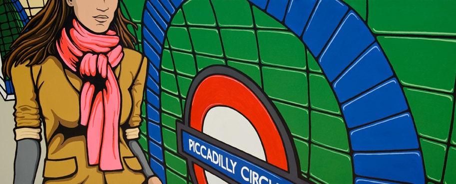 Piccadilly Girl - Print