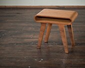Stripes End Table - Walnut
