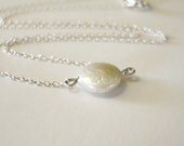 Delicate Coin Pearl Necklace
