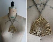 Vintage 1960s 1970s Modernist Necklace